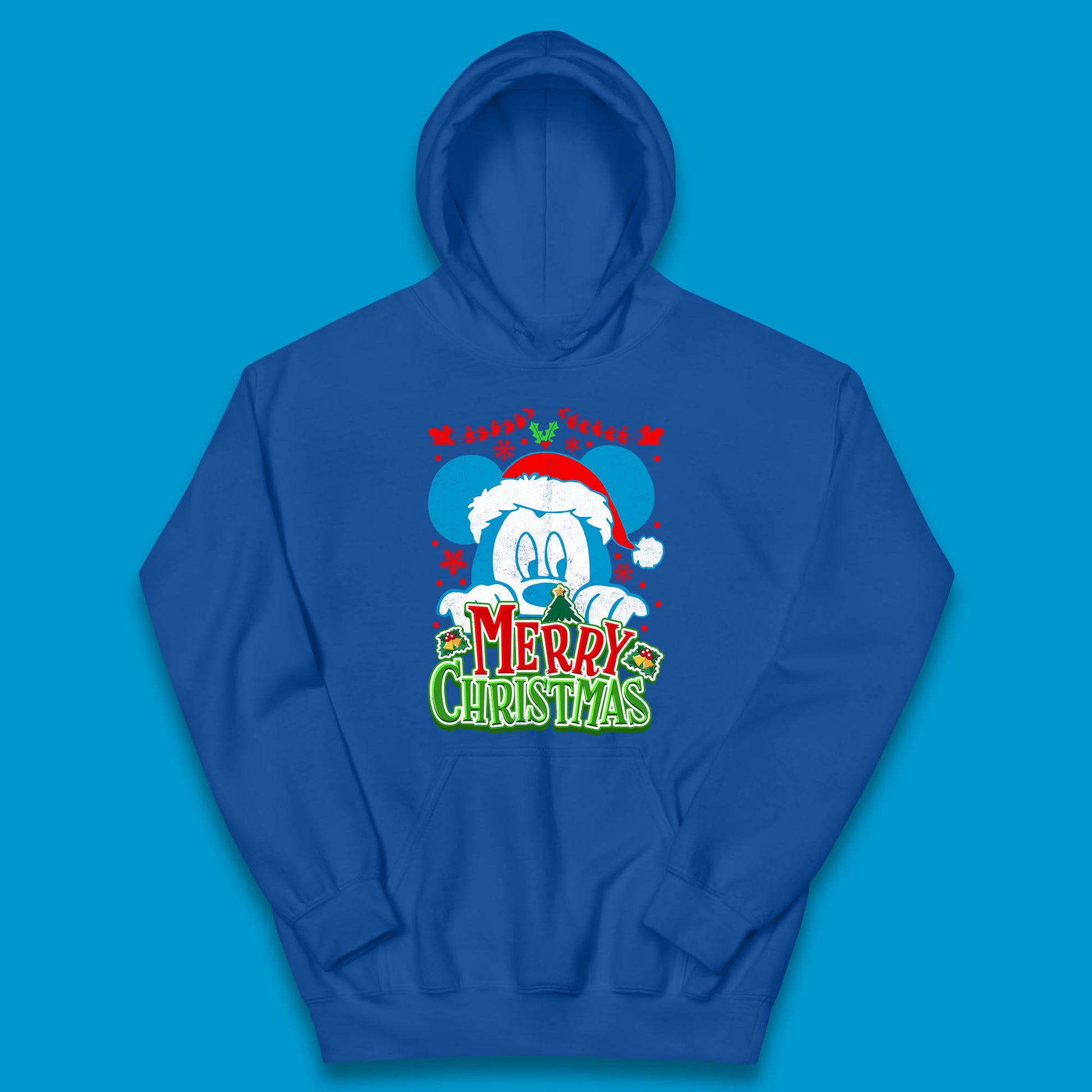 mickey mouse christmas hoodie