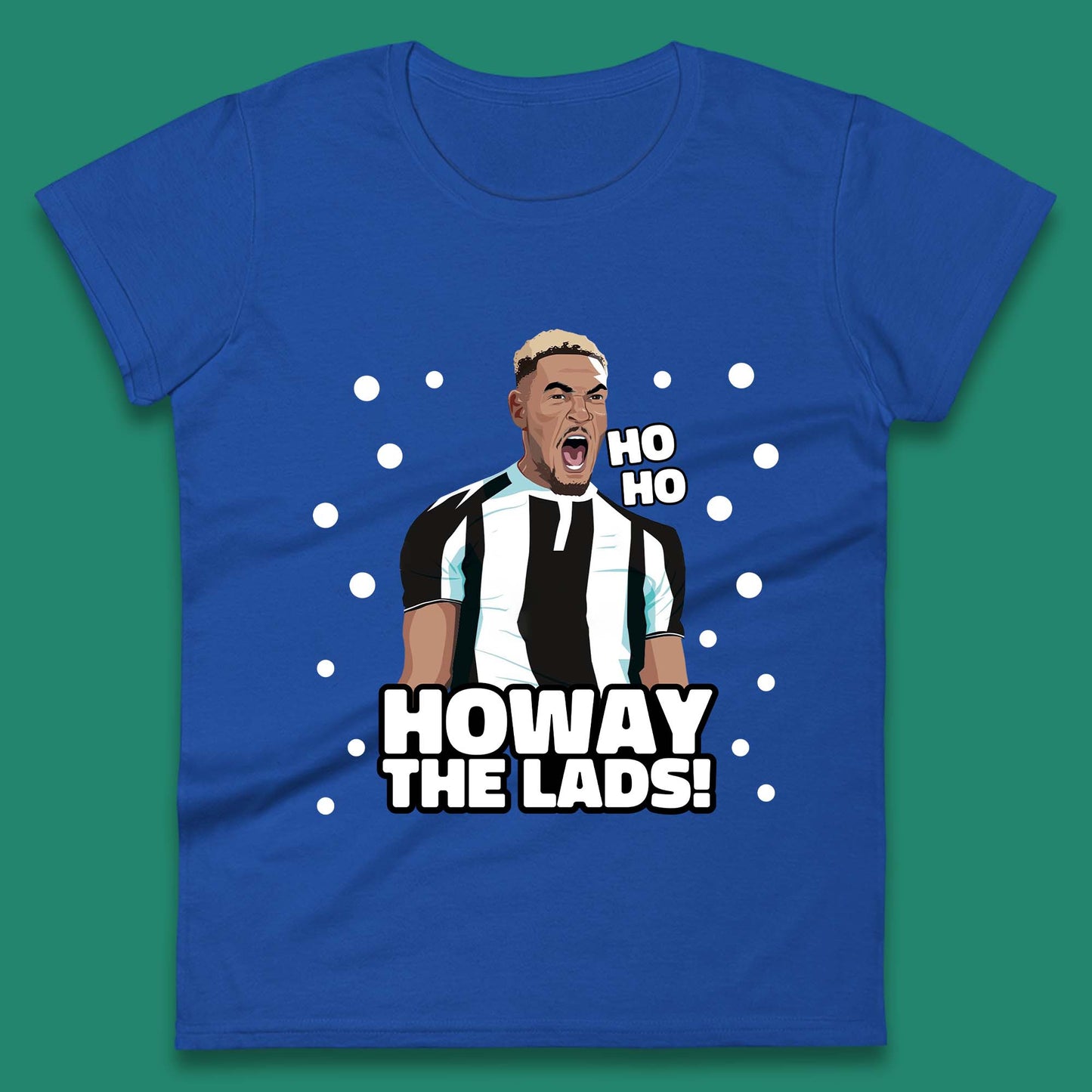 Howay The Lads! Christmas Womens T-Shirt