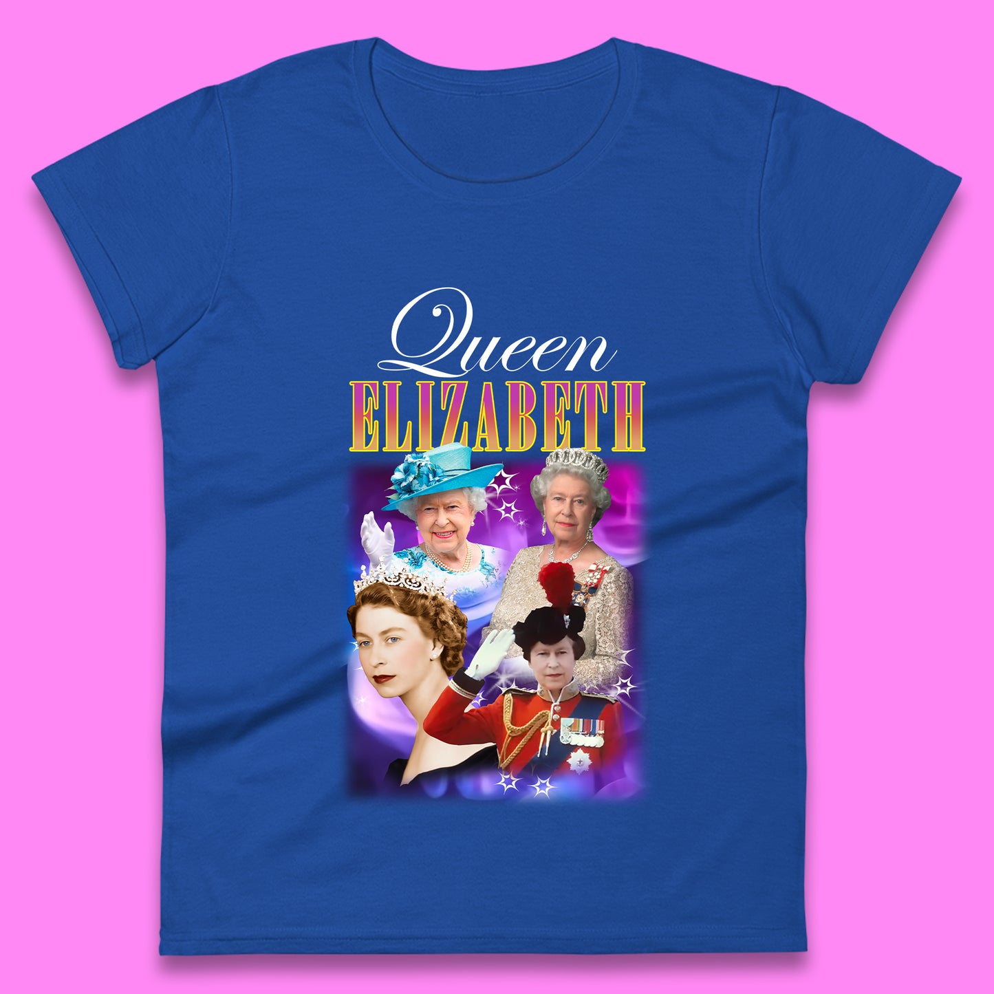 Queen Elizabeth Womens T-Shirt