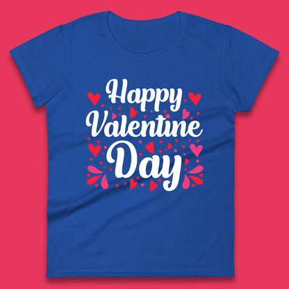 Happy Valentine Day Womens T-Shirt