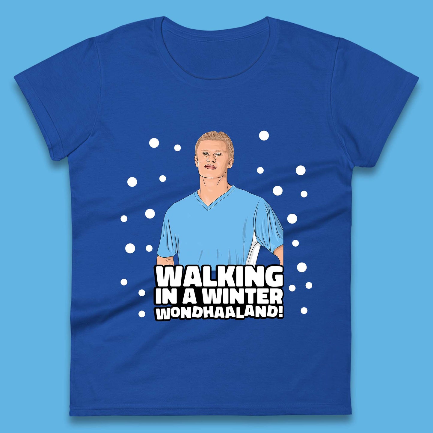 Walking In A Winter Wondhalland Christmas Womens T-Shirt