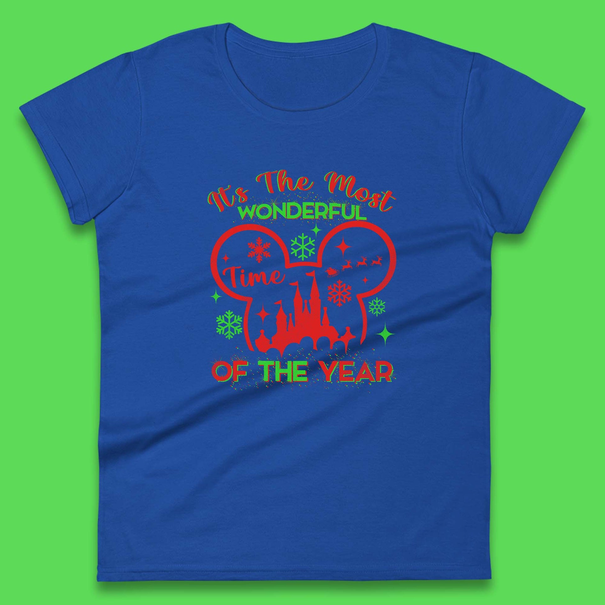 womens disney christmas t shirts