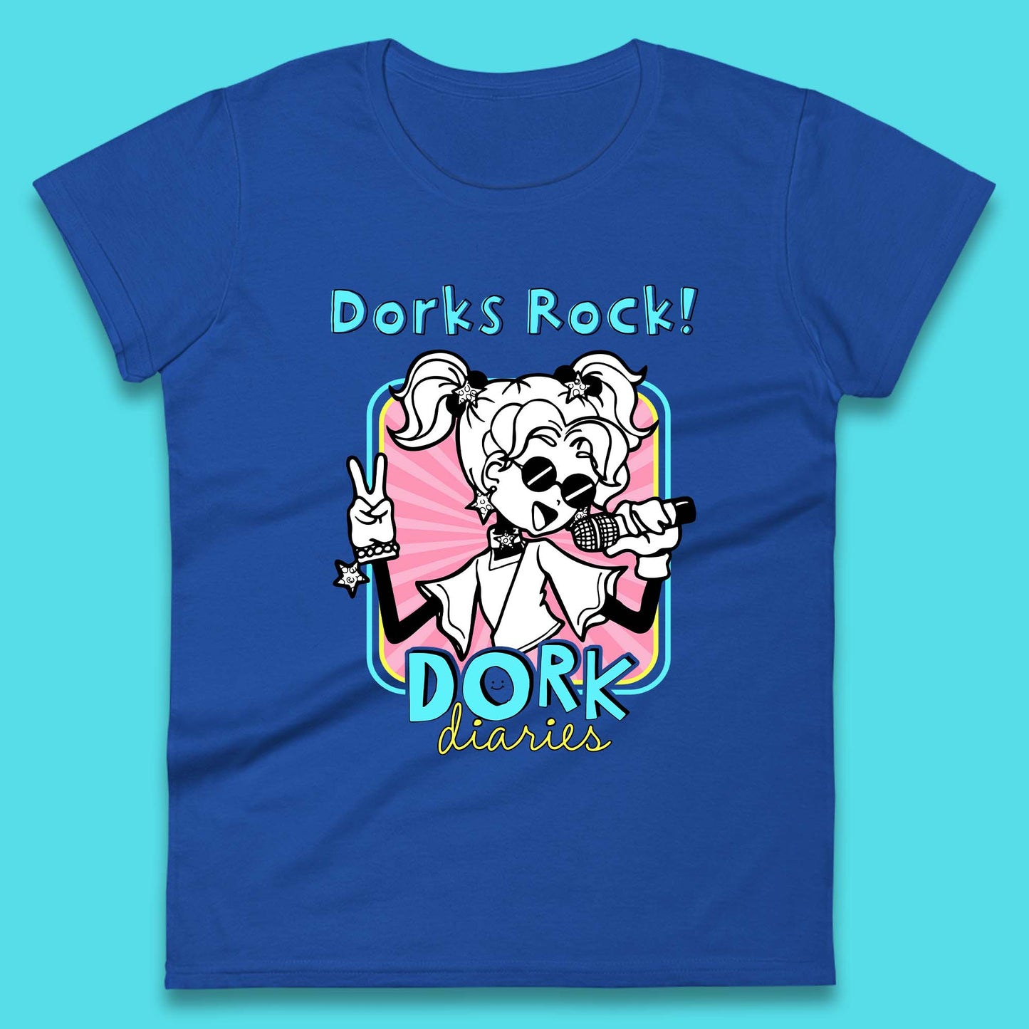 Dorks Rock Dork Diaries Womens T-Shirt