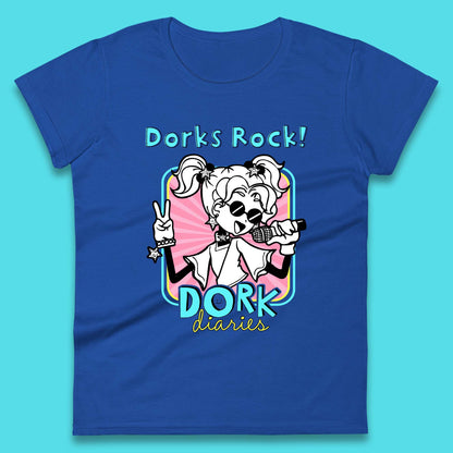 Dorks Rock Dork Diaries Womens T-Shirt