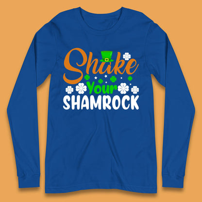 Shake Your Shamrock St Patrick's Day Long Sleeve T-Shirt