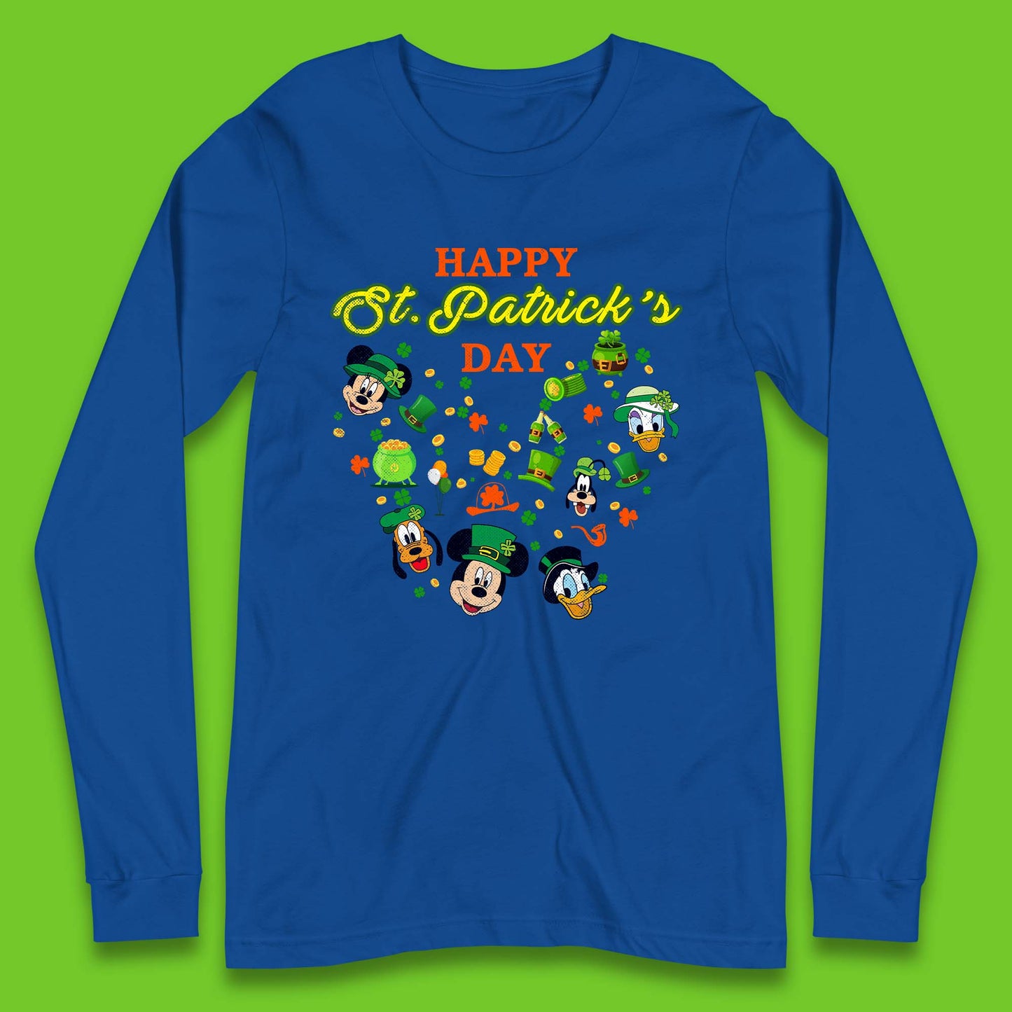 Disney Happy St. Patrick's Day Long Sleeve T-Shirt