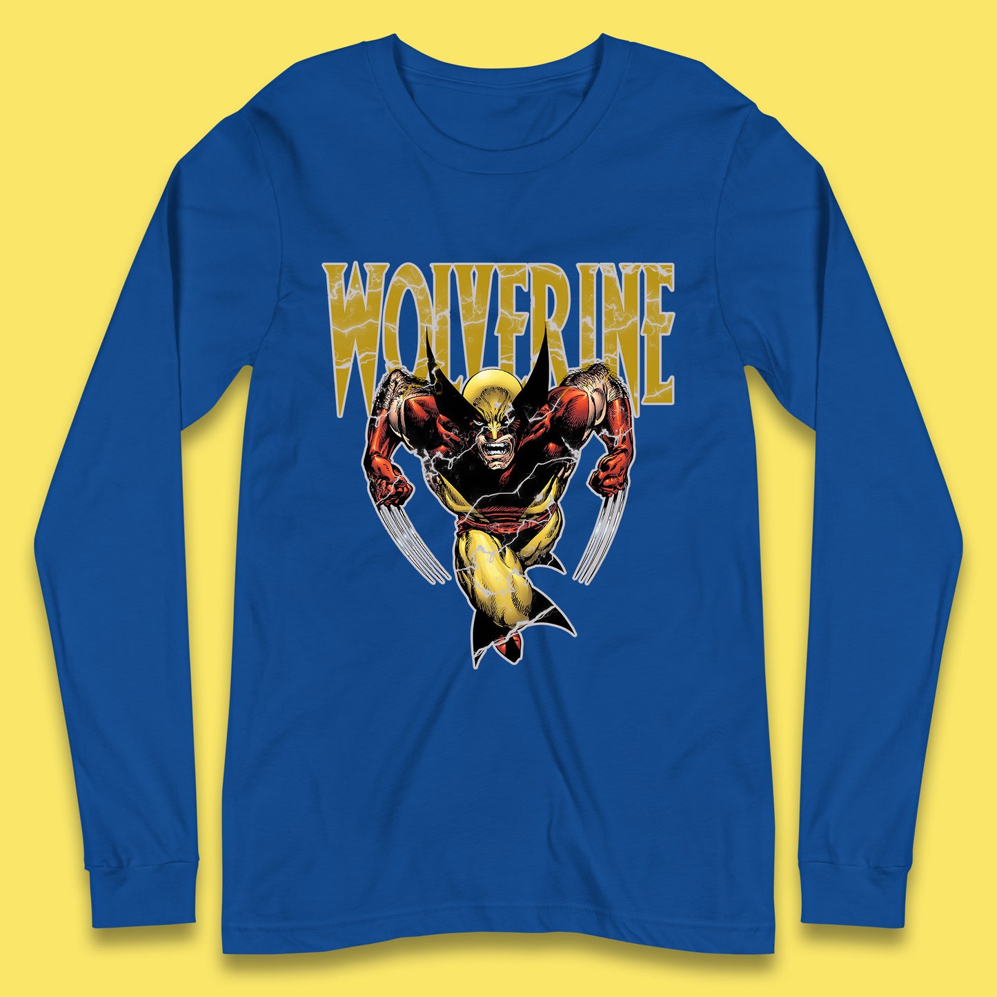 Wolverine Comic book character Marvel Comics Vintage Marvel Wolverine Long Sleeve T Shirt