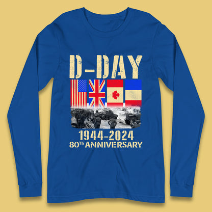 D-Day 80th Anniversary Long Sleeve T-Shirt