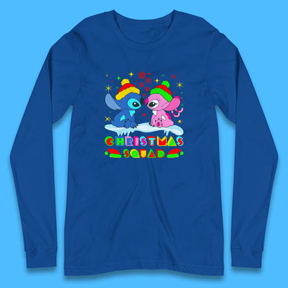 stitch and angel christmas t shirt