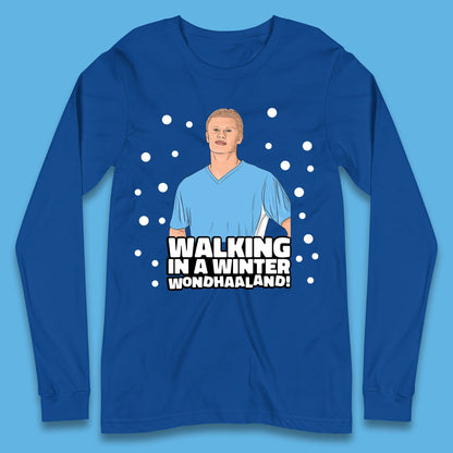 Walking In A Winter Wondhalland Christmas Long Sleeve T-Shirt