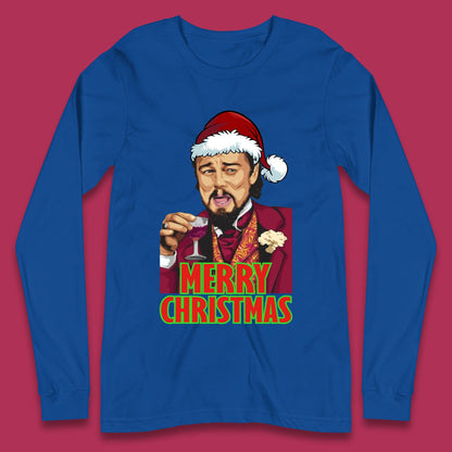 Leonardo DiCaprio Christmas Long Sleeve T-Shirt