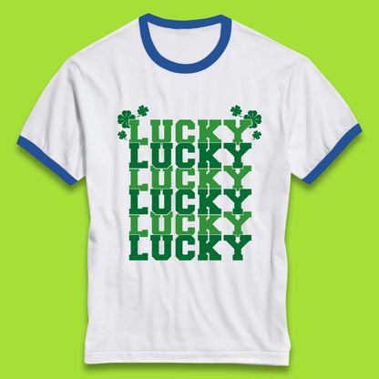 Lucky St Patrick's Day Ringer T-Shirt