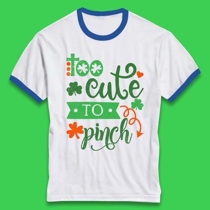 Too Cute To Pinch Ringer T-Shirt