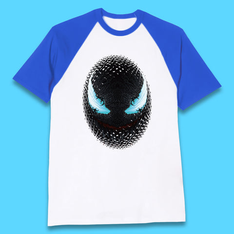 Marvel Venom Amoled Angry Venom Logo Marvel Avengers Superheros Movie Character Baseball T Shirt