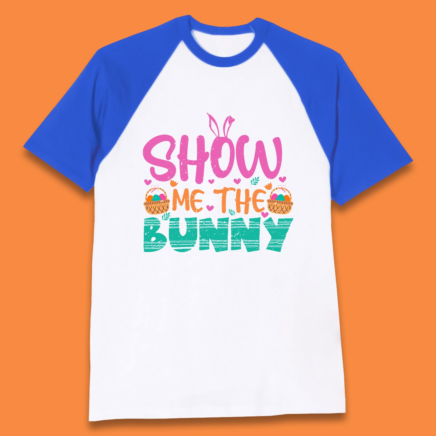 Show Me The Bunny Baseball T-Shirt