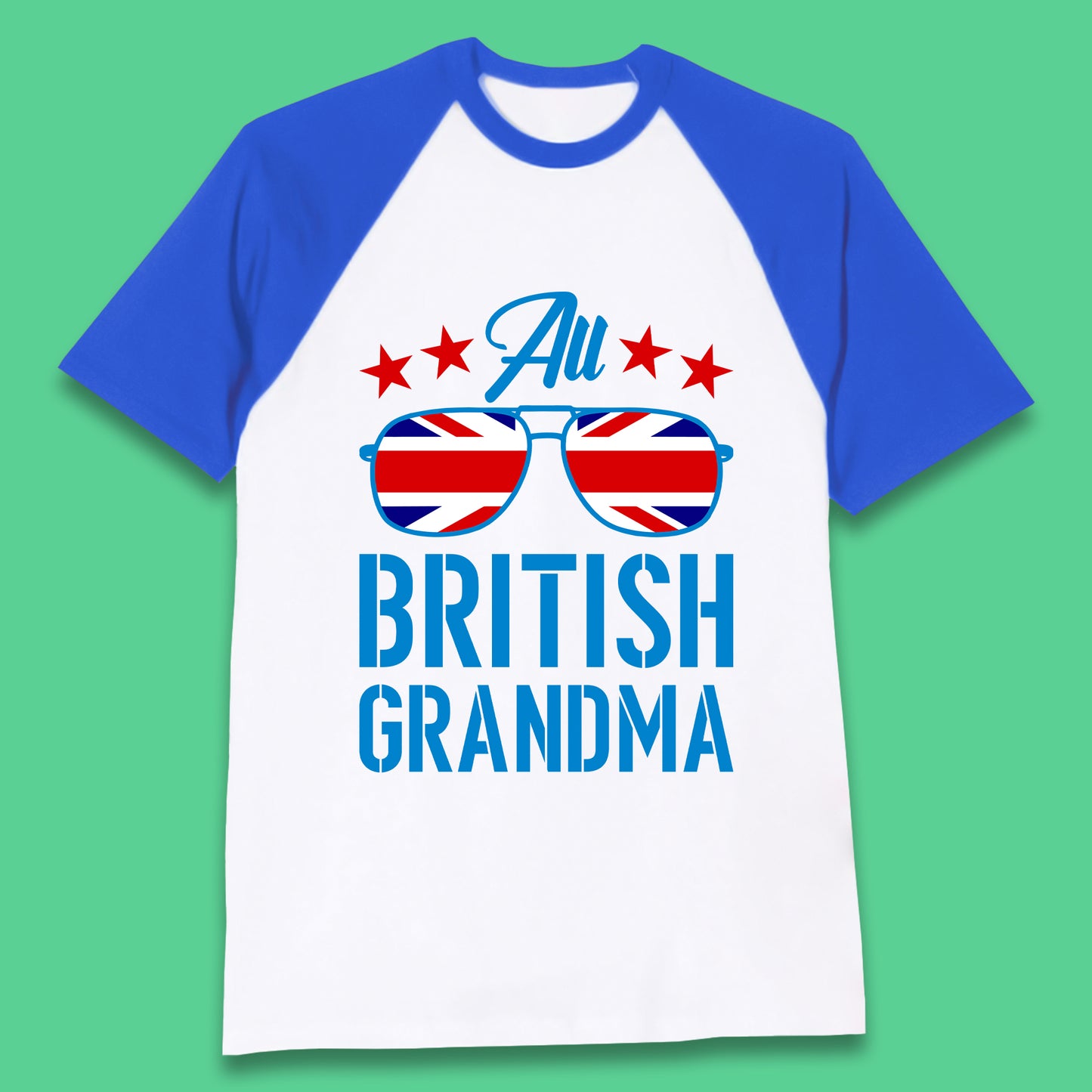 British Grandma Baseball T-Shirt