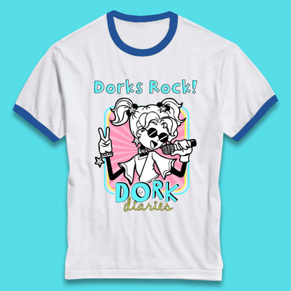 Dorks Rock Dork Diaries Ringer T-Shirt