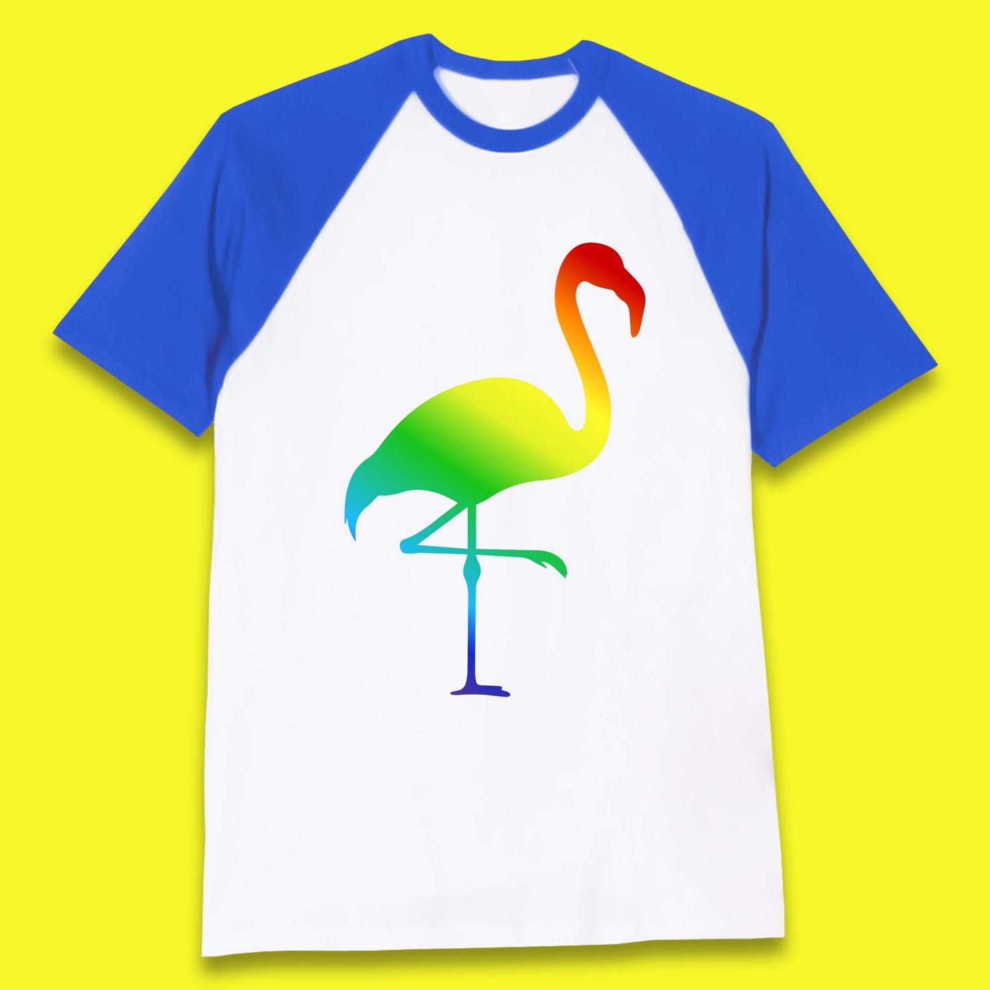 Rainbow Flamingo LGBTQ Gay Rights Pride Parade LGBT Flamingo Lovers Baseball T Shirt