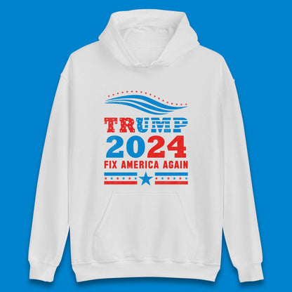 Trump 2024 Fix America Again Unisex Hoodie