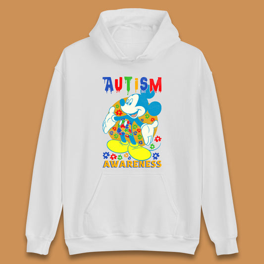 Autism Awareness Mickey Mouse Unisex Hoodie