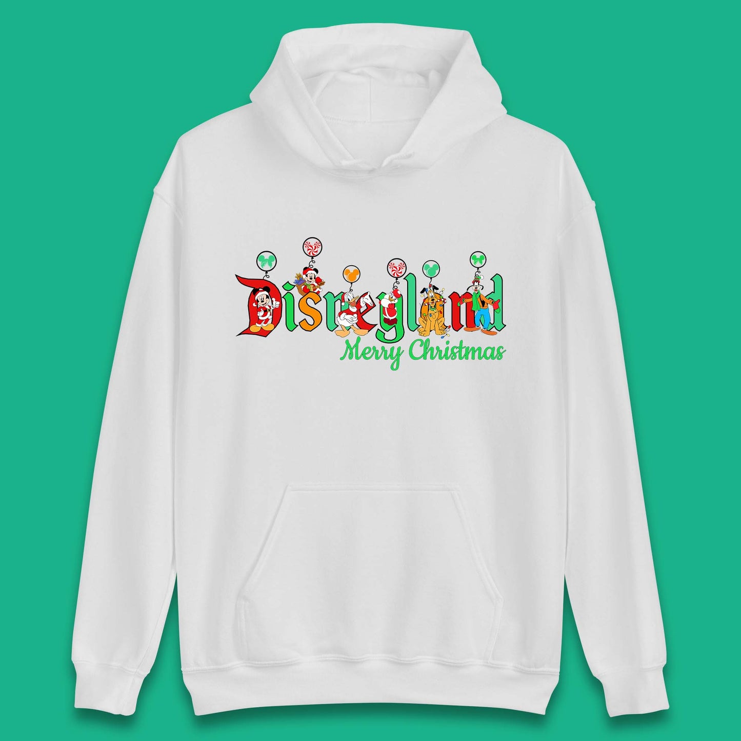 disneyland merry christmas disney mickey and friends hoodie