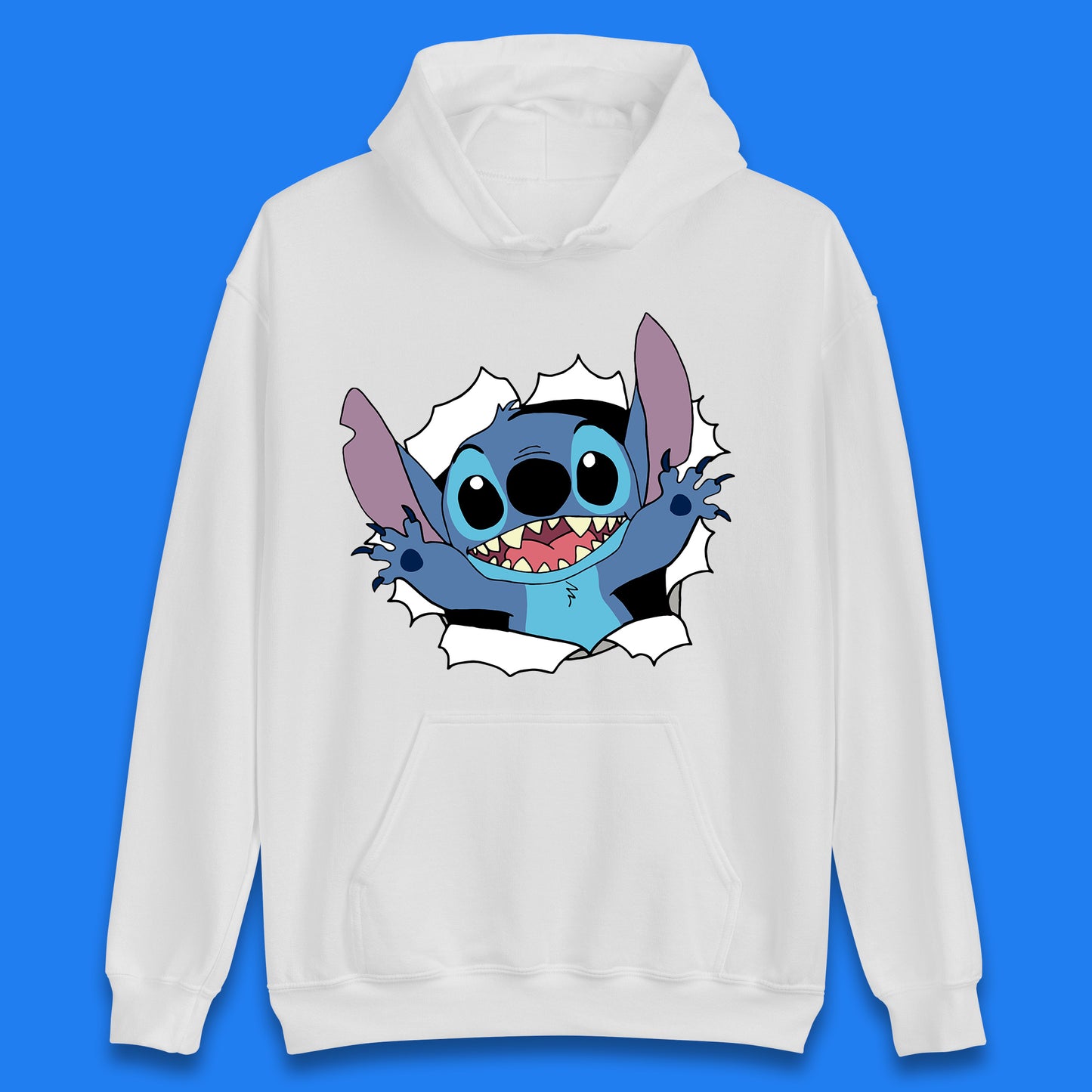 Disney Lilo And Stitch Hello Cartoon Character Ohana Stitch Lover Disneyland Vacation Trip Disney World Unisex Hoodie