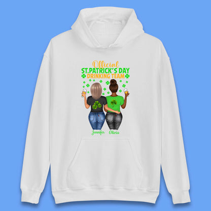 Personalised St. Patrick's Day Drinking Team Unisex Hoodie