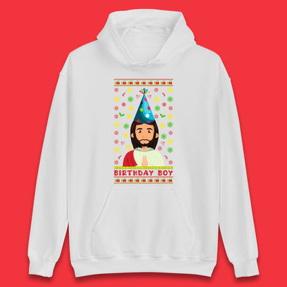 jesus birthday boy christmas hoodie