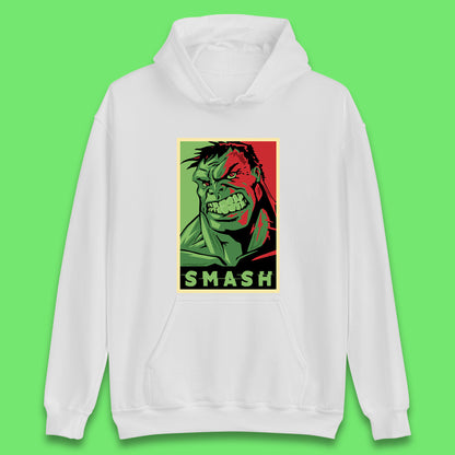 Marvels Avengers The Incredible Hulk Angry Face Smash Hulk Giant Man Hulk Superhero Movie Character Unisex Hoodie