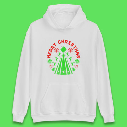 merry christmas reindeers hoodie