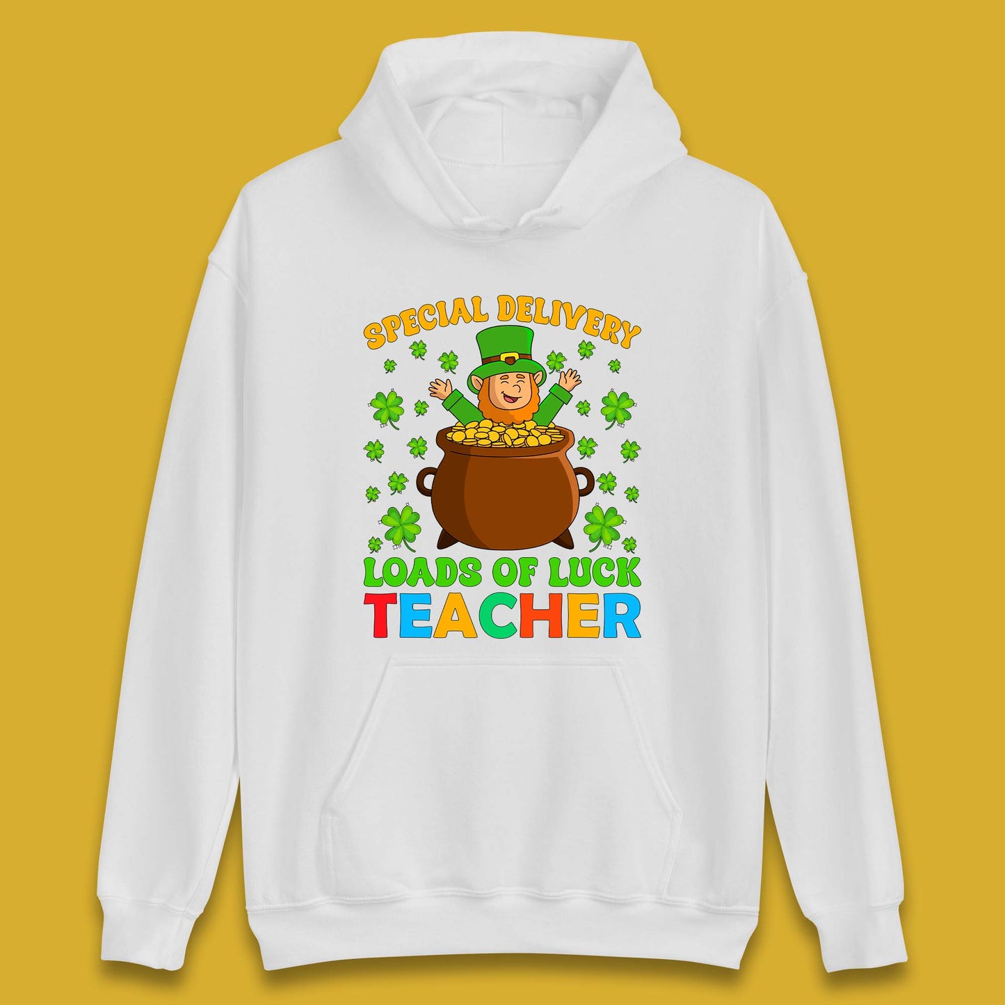 Special Delivery Loads Of Luck Teacher Unisex Hoodie