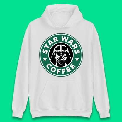 Sci-fi Action Adventure Movie Character Darth Vader Star Wars Coffee Starbucks Coffee Spoof Star Wars 46th Anniversary Unisex Hoodie