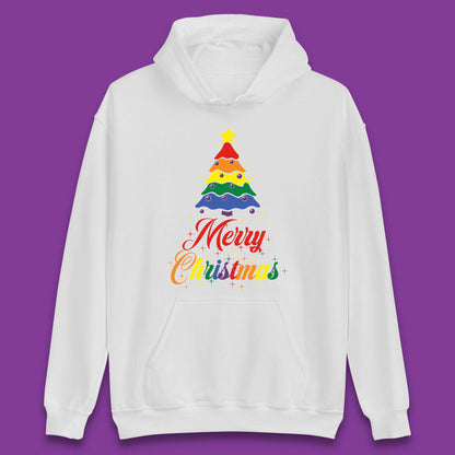 Pride Christmas Tree Unisex Hoodie