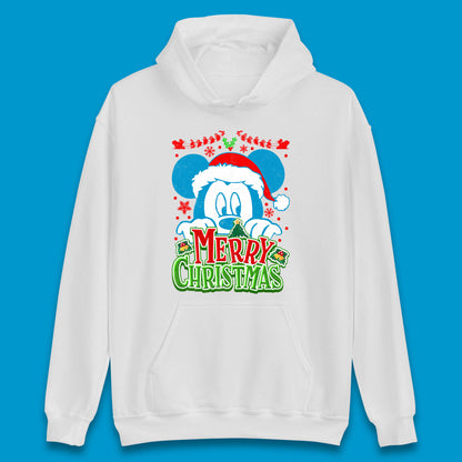 mickey mouse christmas hoodie