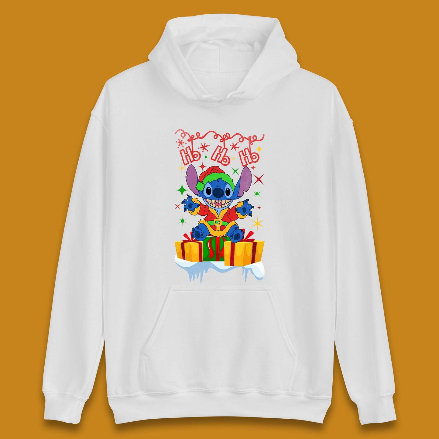 Elf Stitch Christmas Unisex Hoodie