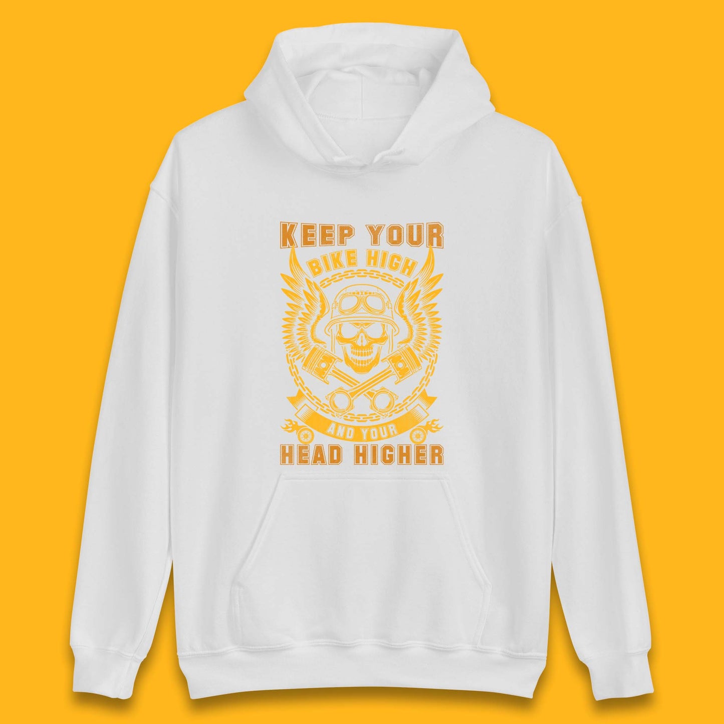 Keep Your Bike High Unisex Hoodie