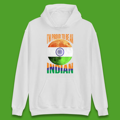 I'm Proud To Be An Indian Chandrayaan-3 Soft Landing To The Moon Unisex Hoodie