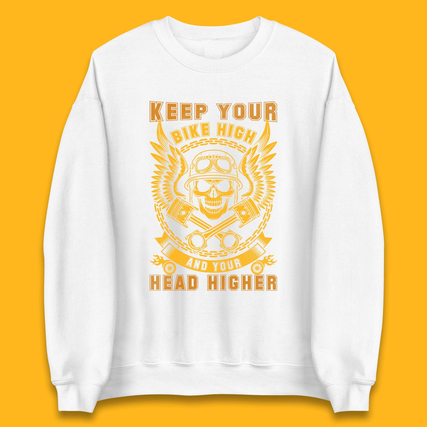 Keep Your Bike High Unisex Sweatshirt