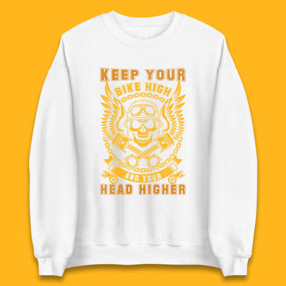 Keep Your Bike High Unisex Sweatshirt