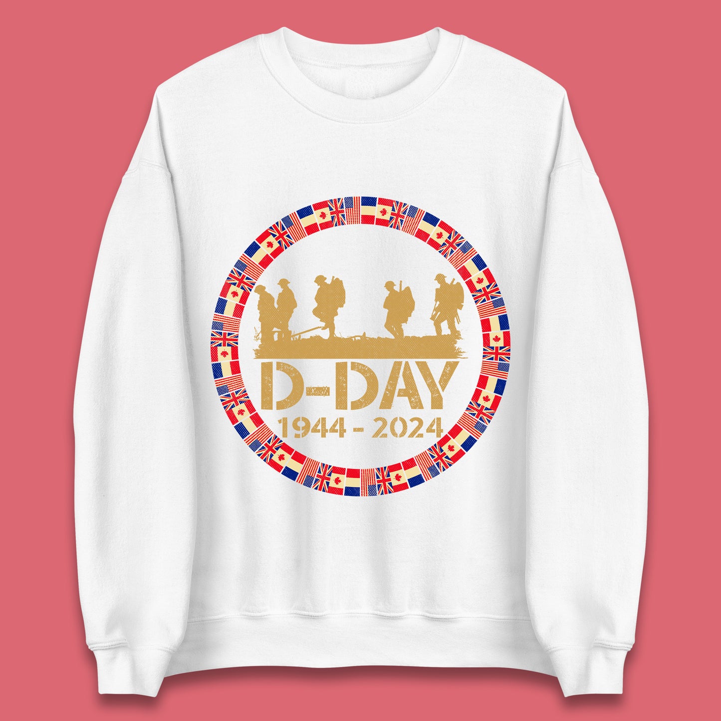 D-Day 1944-2024 Unisex Sweatshirt