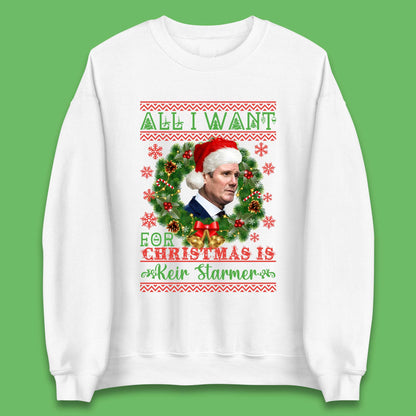 Keir Starmer Christmas sweatshirt