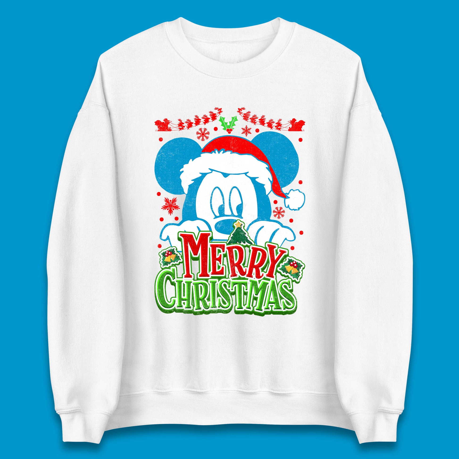 mickey mouse christmas sweatshirt