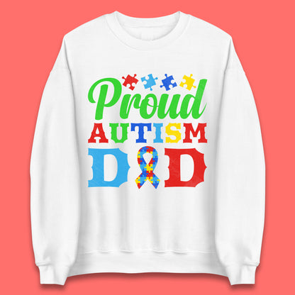 Proud Autism Dad Unisex Sweatshirt