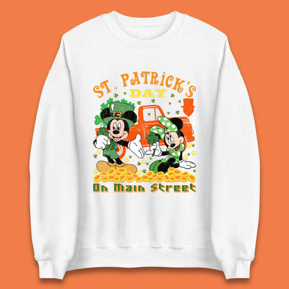 Adults Mickey Mouse St Patrick's Day Sweatshirt