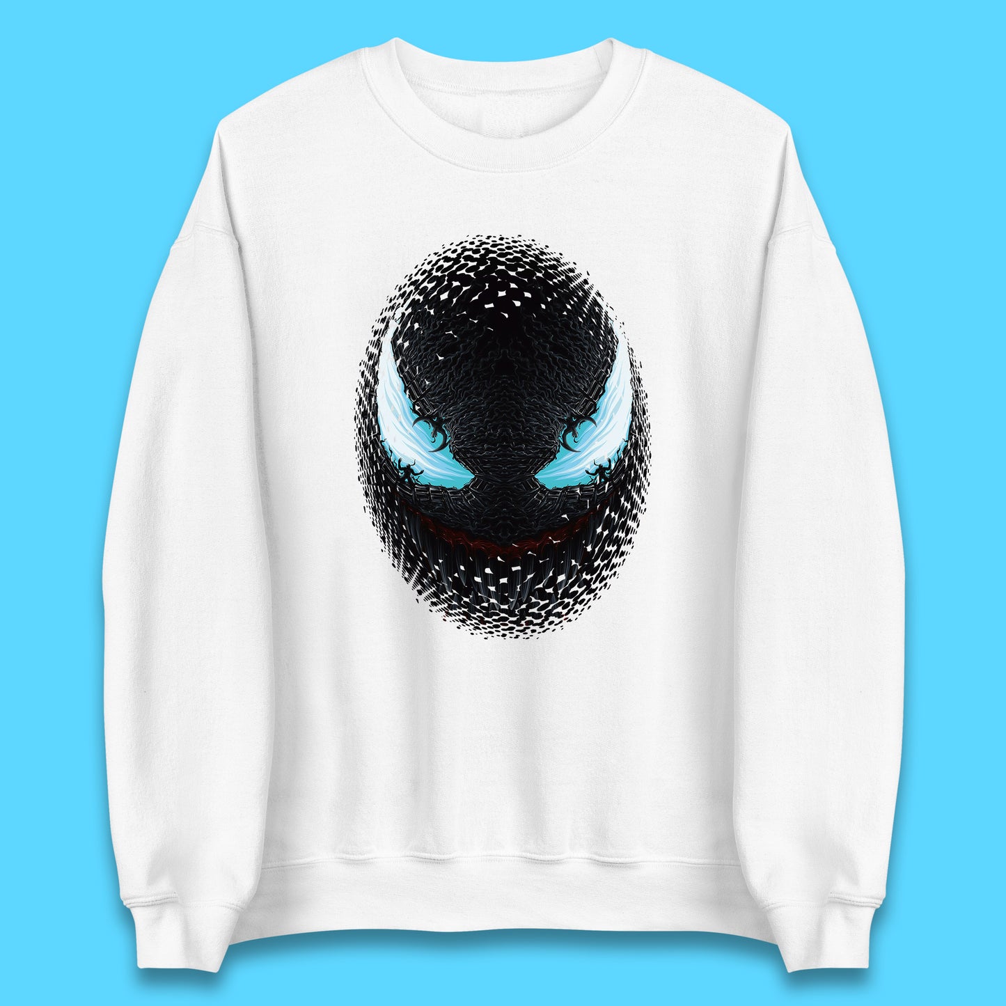 Marvel Venom Amoled Angry Venom Logo Marvel Avengers Superheros Movie Character Unisex Sweatshirt