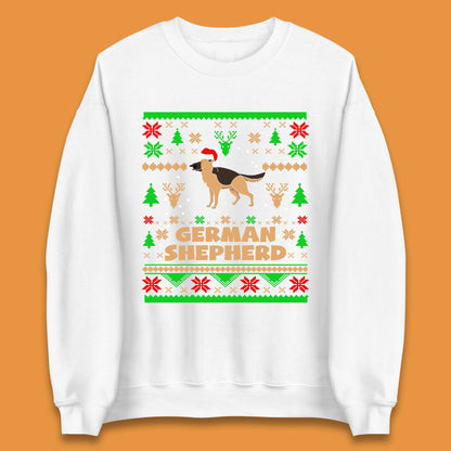 German Shepherd Dog Christmas Unisex Sweatshirt