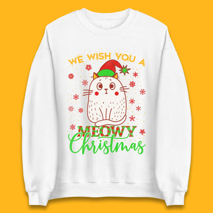 Meowy Christmas Unisex Sweatshirt