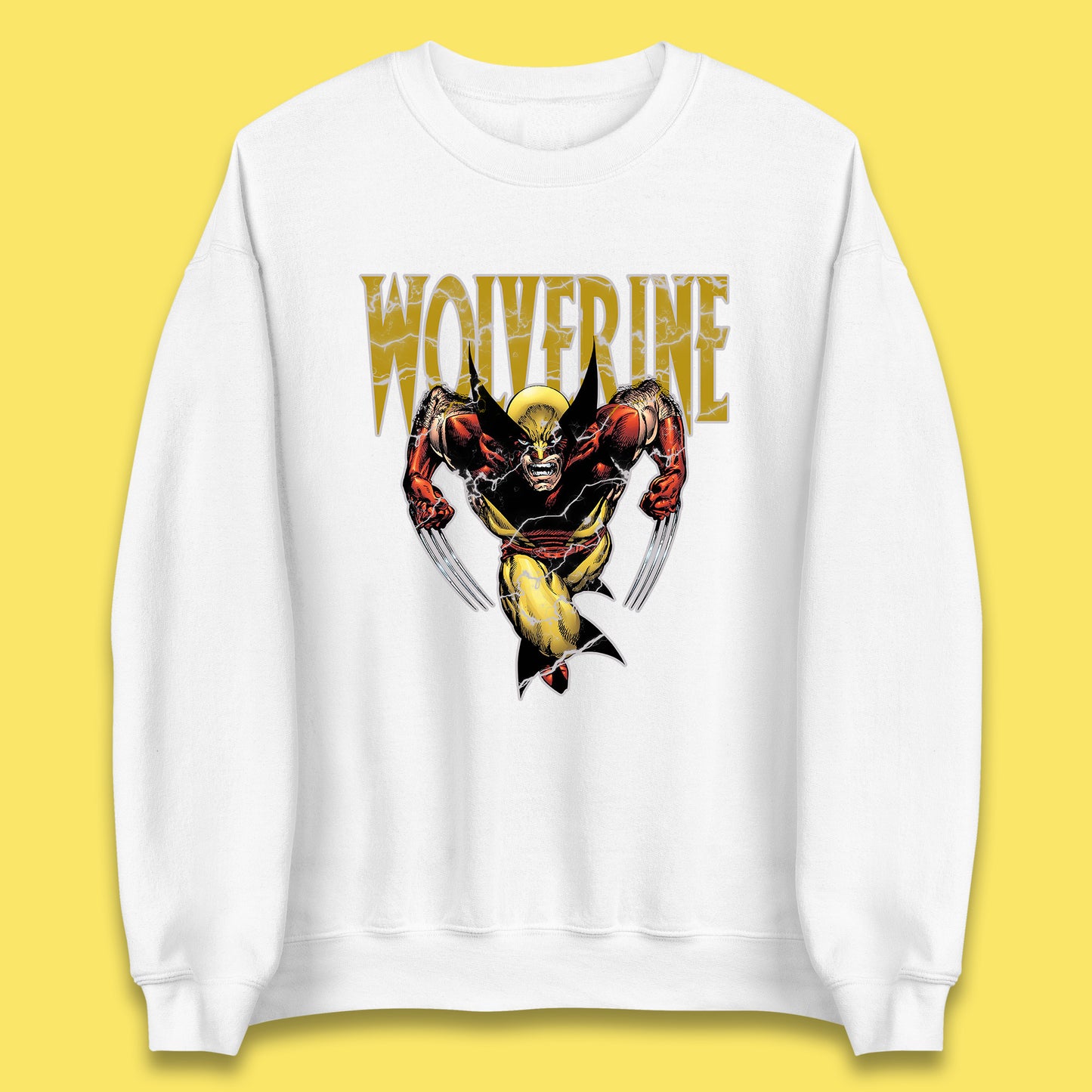 Wolverine Comic book character Marvel Comics Vintage Marvel Wolverine Unisex Sweatshirt