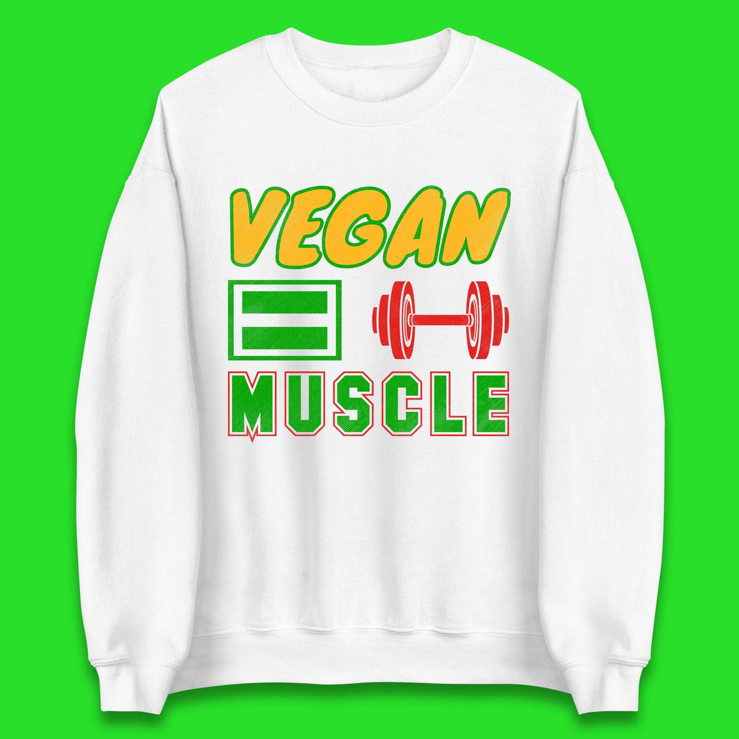 Vegan Muscle Unisex Sweatshirt