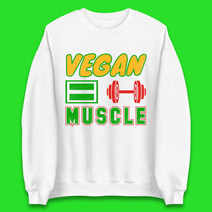 Vegan Muscle Unisex Sweatshirt